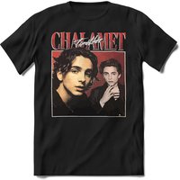 Timothee Chalamet Men's T-Shirt in Black
