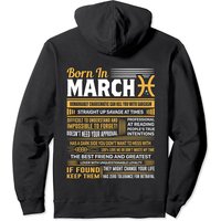 Hoodie Art Poissons pour Anniversaires de Mars