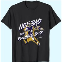 T-shirts Lamar Jackson Not Bad For A Running Back pour hommes — T-shirts pour hommes