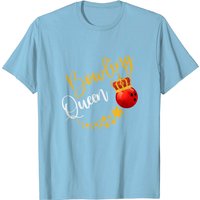 Bowling Queen Strike Roll Bowler T-Shirt for Men
