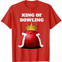 King Of Bowling Men's Bowling Player T-Shirt