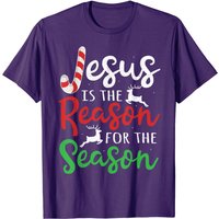 T-shirt de Noël Jésus est la raison de la saison pour hommes — T-shirts pour hommes