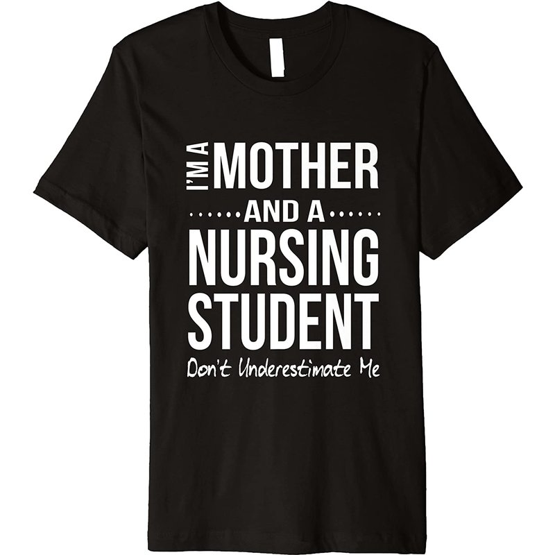 T-shirt drôle pour maman étudiante en soins infirmiers — T-shirts pour hommes