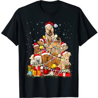 T-shirt drôle de chien Shar-Pei avec arbre de Noël pour hommes — T-shirts pour hommes