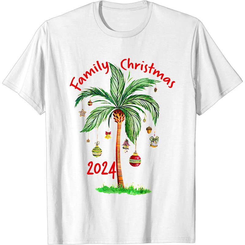 Tropical Christmas On The Beach 2023 Men's T-Shirt