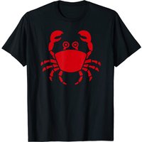 T-shirt Crab pour hommes - Noir