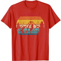 T-shirt Vintage Camping Mountains pour Hommes