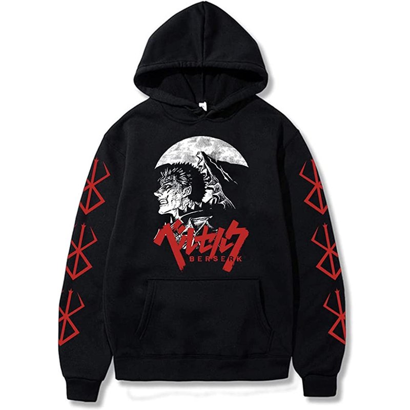 Hoodie Berserkk Anime pour Enfants — Sweats à capuche pour hommes