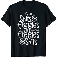T-shirt Shits And Giggles pour hommes avec phrase humoristique — T-shirts pour hommes