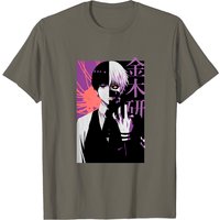 Tokyo Ghoul Kaneki Split Face T-shirt for Men — Mens T Shirts