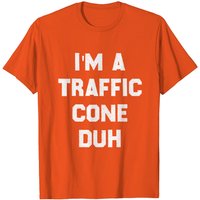 Traffic Cone Costume T-shirt for Adults and Kids