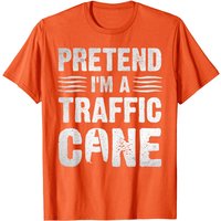 T-shirt de costume cône de signalisation - Faites comme si j'étais un cône de signalisation — T-shirts pour hommes