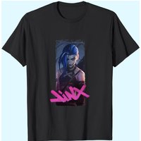 Arcane Jinx League of Legends Men's T-Shirts — Mens T Shirts