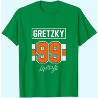 Wayne Gretzky Men's T-Shirts in Black