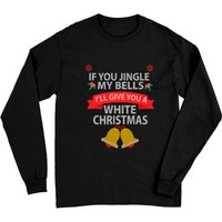Jingle My Bells I'll Give You A White Christmas Manches Longues — T-shirts pour hommes