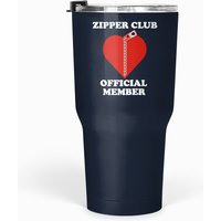 Zipper Club Official Member Open Heart Surgery Tumbler 30 Oz — Mugs & Tumblers
