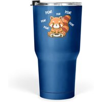 Tasse Red Panda 30 Oz - Acier Inoxydable à Double Paroi
