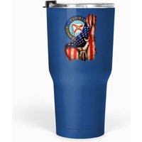 Tasse Florida Highway Patrol avec drapeau américain 30 oz — Tasses et gobelets