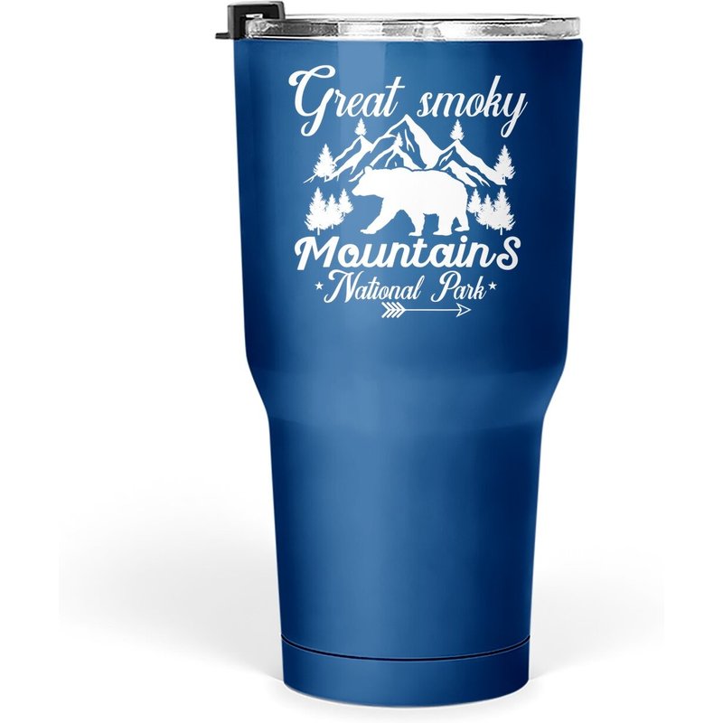 Gobelet Vintage Ours Noirs Parc National des Great Smoky 30 Oz — Tasses et gobelets