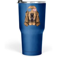 Gobelet Bloodhound Drapeau Américain 30 Oz