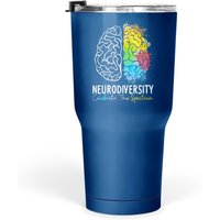 Gobelet Neurodiversité 30 Oz Design Arc-en-ciel Autisme