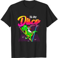 T-shirt Unicorn Disco pour hommes en noir — T-shirts pour hommes