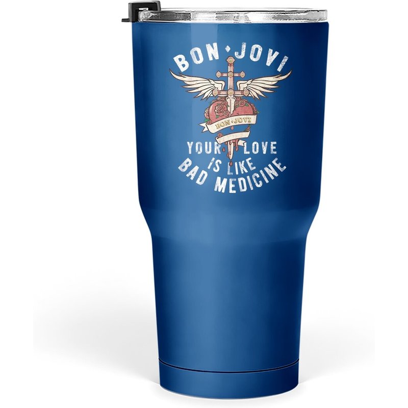 Bon Jovi 30 Oz Tumbler — Mugs & Tumblers