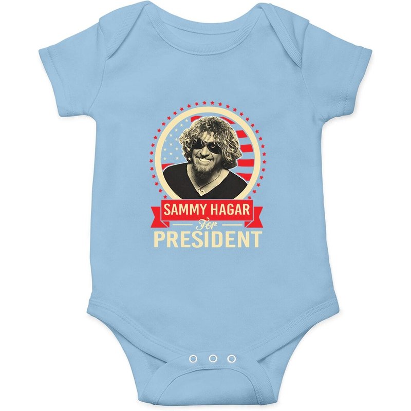 Yoomerty Sammy Hagar Yong116 Combinaison à Manches Courtes pour Hommes — Bodys bébé