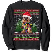 Sweat à Capuche Yorkie Noël Unisexe