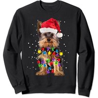 Sweat à Noël Yorkie pour Unisexe — Sweats à capuche pour hommes