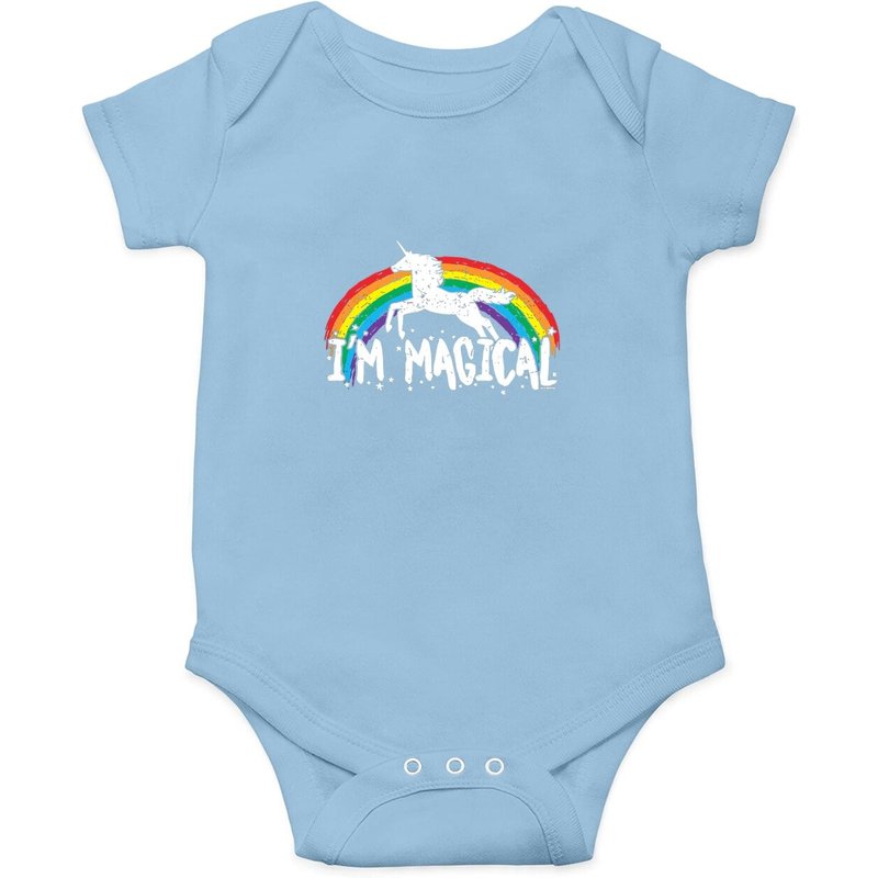 I'm Magical Rainbow Unicorn Baby Bodysuit