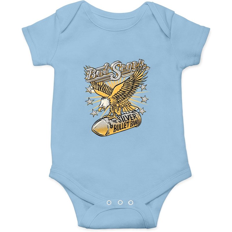 Body classique Gold Bob Rock And Roll, Bob Seger Onesie — Bodys bébé