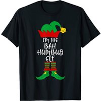T-shirt de Noël pour hommes I'm The Bah Humbug Elf — T-shirts pour hommes