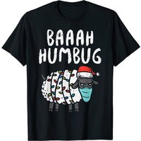 Bah Humbug Sheep In Mask Christmas Quarantine Gift T-Shirt