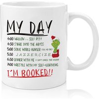 Mug de Noël Grinch My Day List