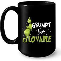 Grinch Grumpy But Lovable Christmas Coffee Mug — Mugs & Tumblers