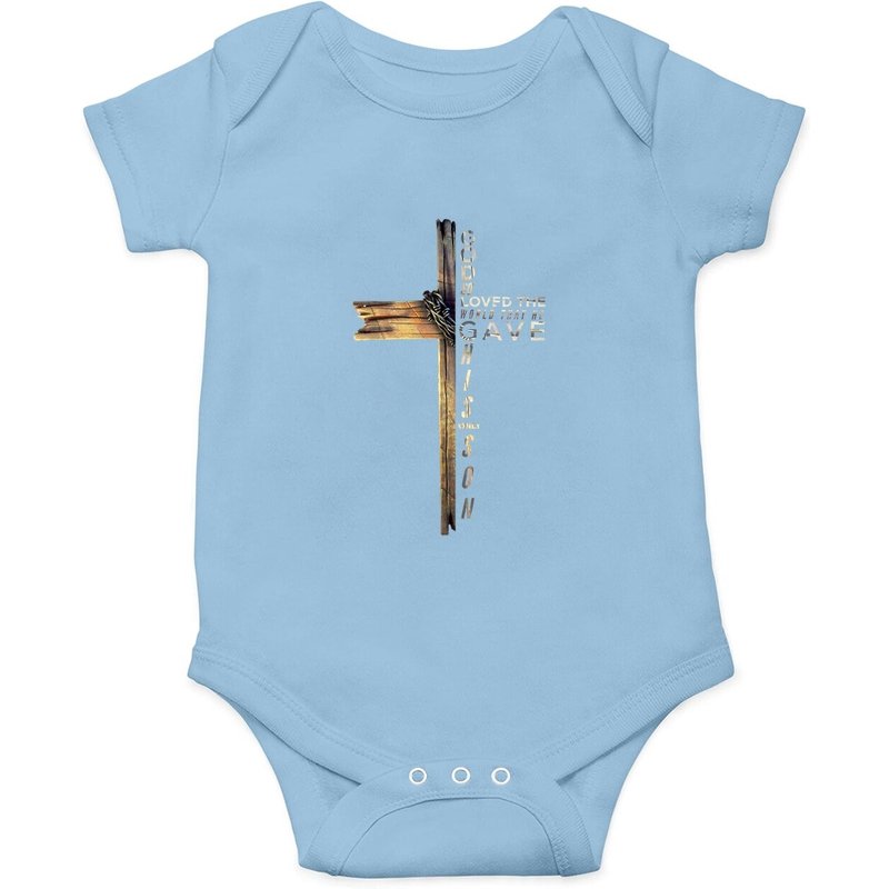 Body John 3:16 Christian Cross Bible — Bodys bébé