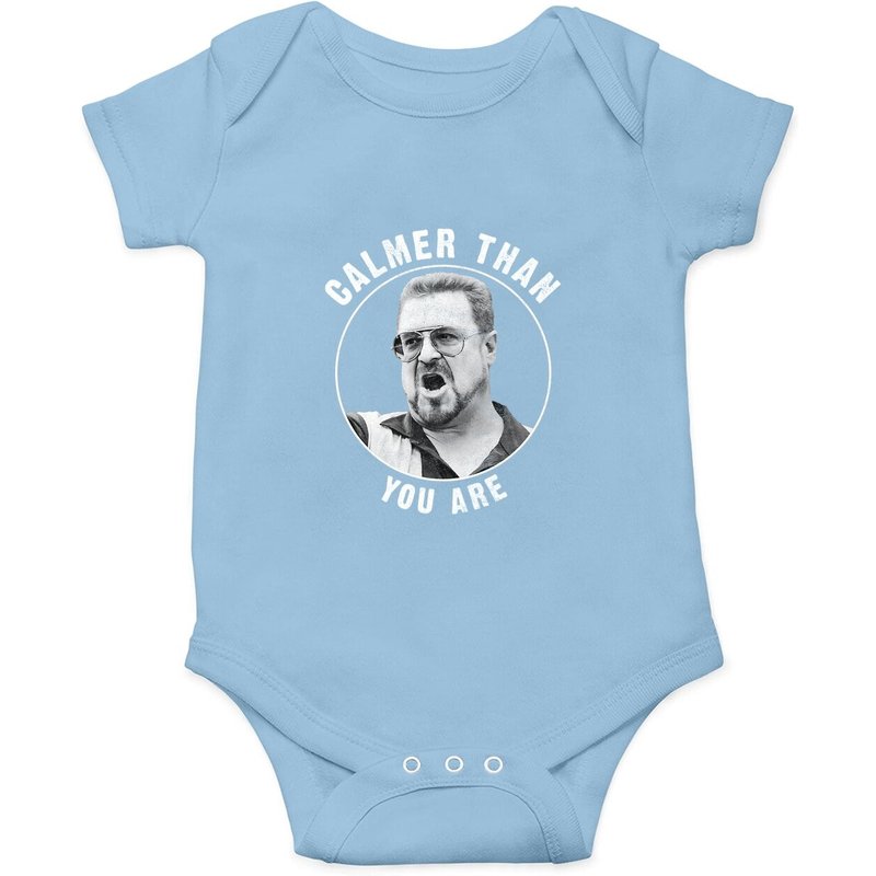Body The Big Lebowski Calmer Than You Are pour bébé — Bodys bébé