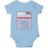 Body Patriotic Merica Nutrition Facts Drapeau Américain