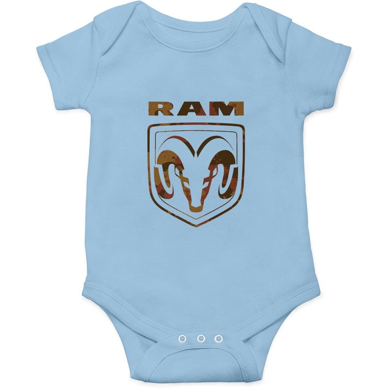 Ram Trucks Brown Camo Logo Grenouillère pour Bébé — Bodys bébé