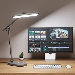 Lampe de bureau Honeywell H4 Sunturalux™ LED avec minuterie et gradation — Lampe de bureau menée