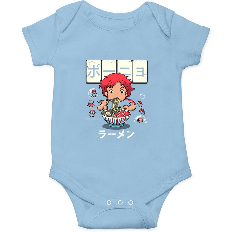 Ponyo Goldfish Rababy Onesie pour nourrissons — Bodys bébé