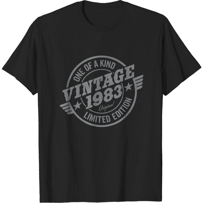 T-shirt pour hommes 40 ans Amateur de voitures classiques 1983 — T-shirts pour hommes