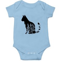 Cat Onesie for Infants - Floral Design
