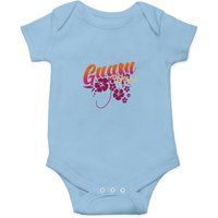 Guam Flower Chamorro Hafa Adai Hibiscus Baby Onesie