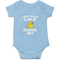I Just Really Like Ducks Ok Duck Lover Onesie