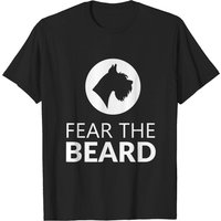 T-shirt Fear The Beard pour hommes - Amoureux des Schnauzers — T-shirts pour hommes