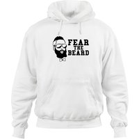 Hoodie Fear The Beard Harden Basketball Houston — Sweats à capuche pour hommes