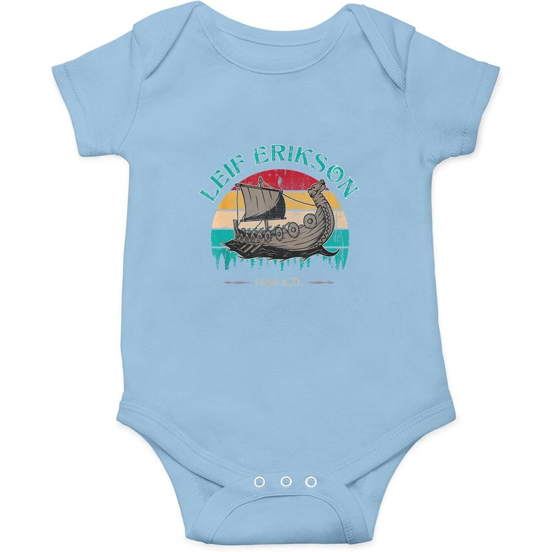 Body Leif Erikson Day pour bébés — Bodys bébé