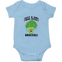 Just A Girl Who Loves Broccoli Combinaison pour Bébé — Bodys bébé